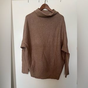 Mocha Dolman Sleeve Sweater.